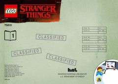 LEGO 75810 instructions page 1 – build guide