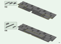 LEGO 75810 instructions page 129 – build guide