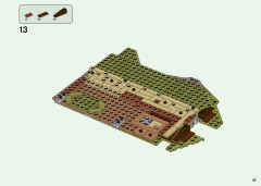 LEGO 75810 instructions page 45 – build guide