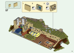 LEGO 75810 instructions page 73 – build guide