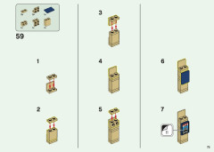 LEGO 75810 instructions page 75 – build guide
