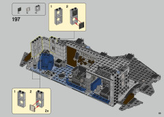 LEGO 75810 instructions page 69 – build guide
