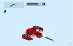 LEGO 75822 instructions page 13 – build guide