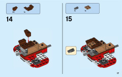 LEGO 75822 instructions page 17 – build guide