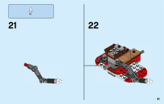 LEGO 75822 instructions page 21 – build guide