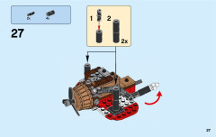 LEGO 75822 instructions page 27 – build guide