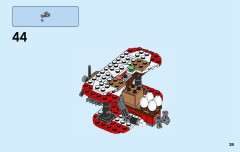 LEGO 75822 instructions page 39 – build guide