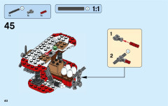 LEGO 75822 instructions page 40 – build guide