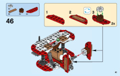 LEGO 75822 instructions page 41 – build guide
