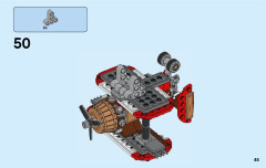 LEGO 75822 instructions page 45 – build guide