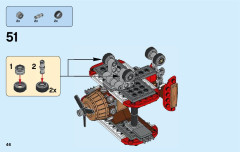 LEGO 75822 instructions page 46 – build guide