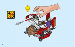 LEGO 75822 instructions page 52 – build guide