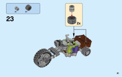 LEGO 75823 instructions page 21 – build guide