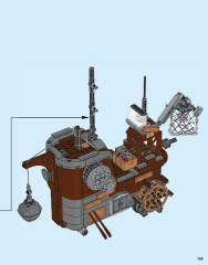 LEGO 75825 instructions page 105 – build guide