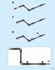 LEGO 75825 instructions page 109 – build guide