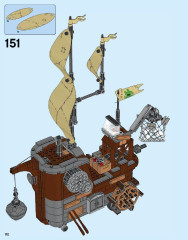 LEGO 75825 instructions page 112 – build guide