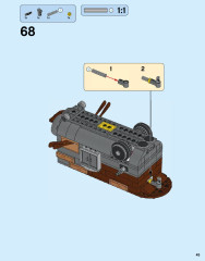 LEGO 75825 instructions page 43 – build guide