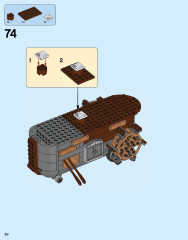 LEGO 75825 instructions page 50 – build guide