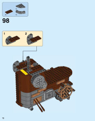 LEGO 75825 instructions page 72 – build guide