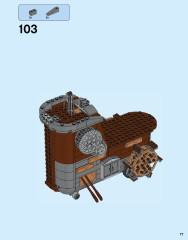 LEGO 75825 instructions page 77 – build guide