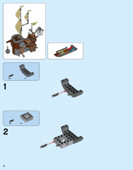 LEGO 75825 instructions page 8 – build guide