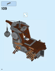 LEGO 75825 instructions page 84 – build guide