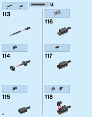 LEGO 75825 instructions page 88 – build guide