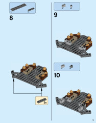 LEGO 75826 instructions page 9 – build guide