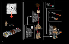 LEGO 75828 instructions page 22 – build guide