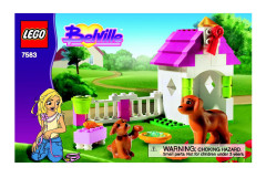 LEGO 7583 instructions page 1 – build guide