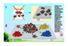LEGO 7583 instructions page 2 – build guide