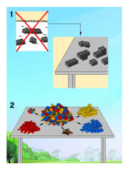 LEGO 7585 instructions page 2 – build guide