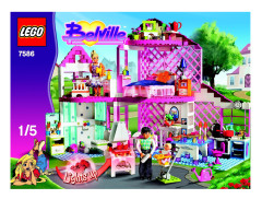 LEGO 7586 instructions page 1 – build guide