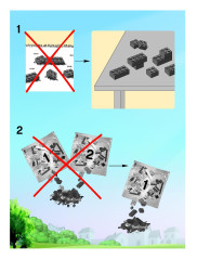 LEGO 7586 instructions page 2 – build guide