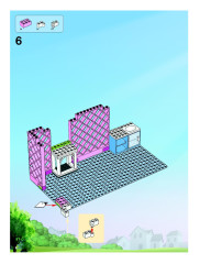 LEGO 7586 instructions page 8 – build guide