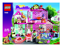 LEGO 7586 instructions page 1 – build guide