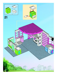 LEGO 7586 instructions page 8 – build guide
