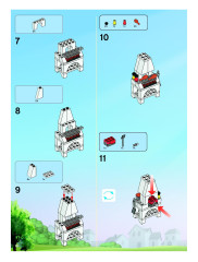 LEGO 7586 instructions page 10 – build guide