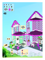 LEGO 7586 instructions page 6 – build guide