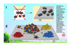 LEGO 7587 instructions page 2 – build guide