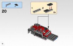 LEGO 75874 instructions page 14 – build guide