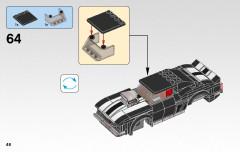 LEGO 75874 instructions page 48 – build guide