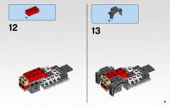 LEGO 75874 instructions page 9 – build guide