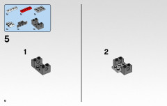 LEGO 75874 instructions page 6 – build guide