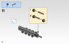 LEGO 75875 instructions page 70 – build guide