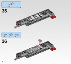 LEGO 75876 instructions page 28 – build guide