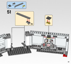 LEGO 75876 instructions page 43 – build guide