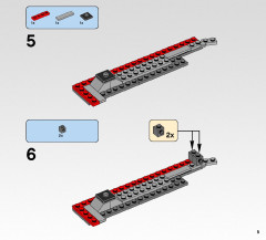 LEGO 75876 instructions page 5 – build guide