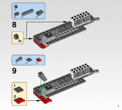 LEGO 75876 instructions page 7 – build guide