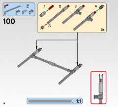 LEGO 75876 instructions page 78 – build guide
